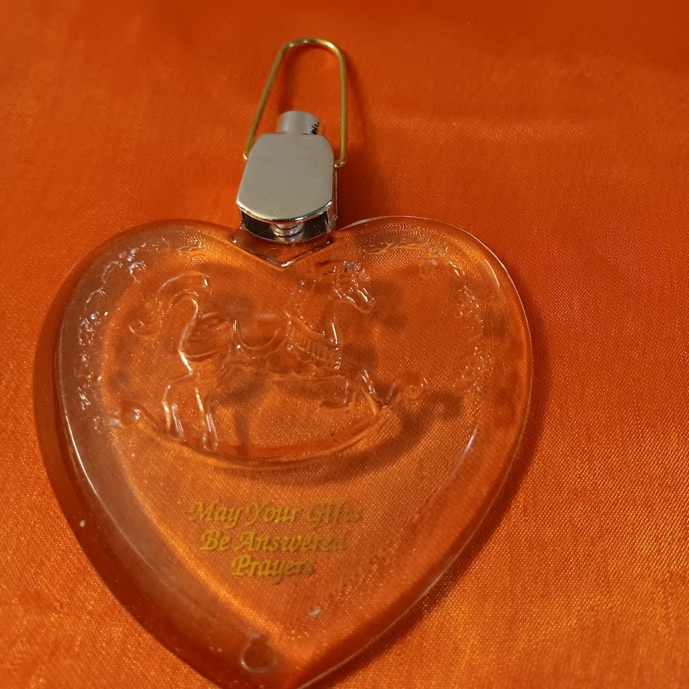 Vintage Emson Lighted Crystal Tree Decorations